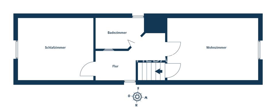 Charmante Maisonettewohnung auf 110 QM mit 7 Zimmern, Garage und Keller – Bild 19