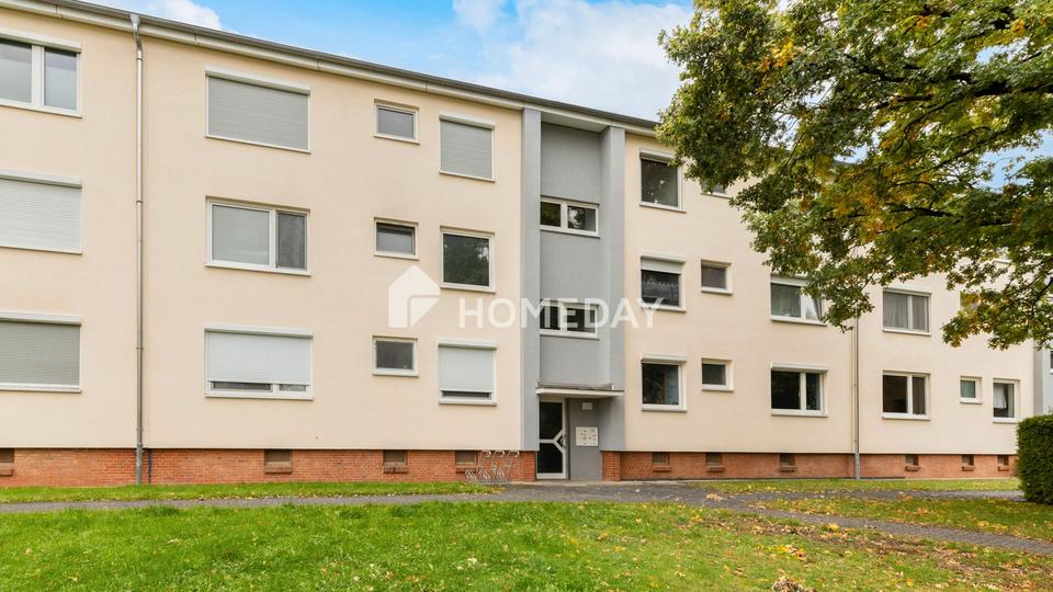 Gepflegte 4-Zimmer-Wohnung mit Balkon und Keller in ruhiger Lage von Wolfsburg – im Erbbaurecht