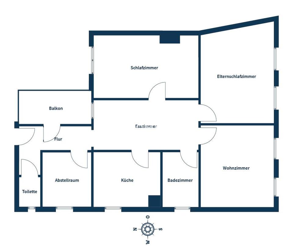 Helle 4-Zimmer-Wohnung mit Balkon und Stellplatz auf ca. 95 m² Wohnfläche – Bild 14