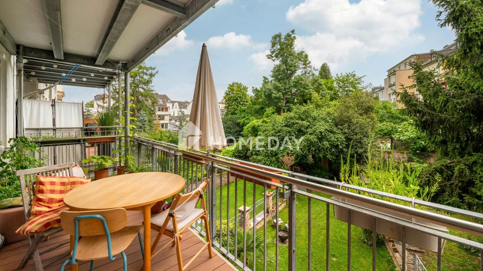 Charmante 4-Zimmer-Wohnung mit grünem Balkonblick – langfristig denken, clever handeln