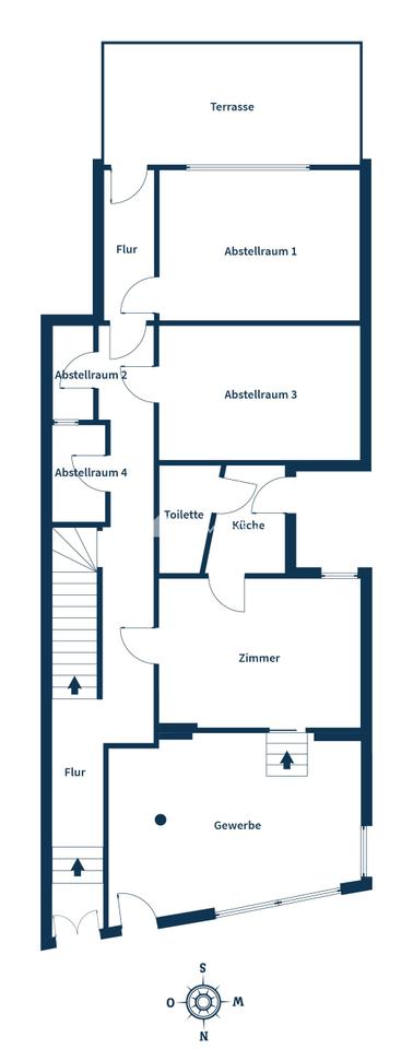 Mehrfamilienhaus mit Gewerbeeinheit und zwei sanierungsbedürftigen Wohneinheiten im Zentrum von Burg – Bild 14