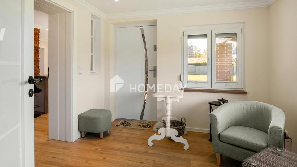 Stilvoll wohnen im Grünen – kernsanierte DHH mit EBK und großem Grundstück in Neu Madlitz – Bild 11