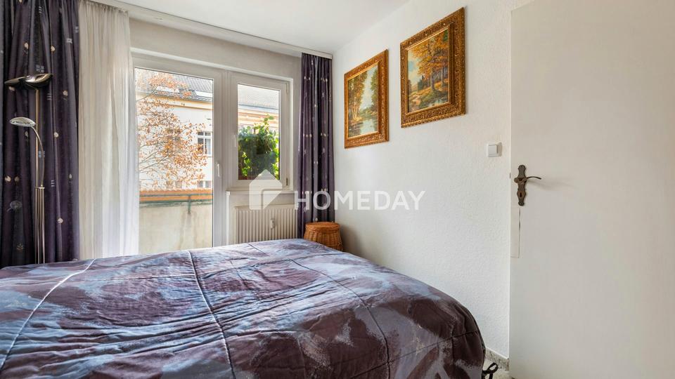 Attraktive 2-Zimmer-Wohnung mit Balkon und Keller in begehrter Wohnlage – Bild 9