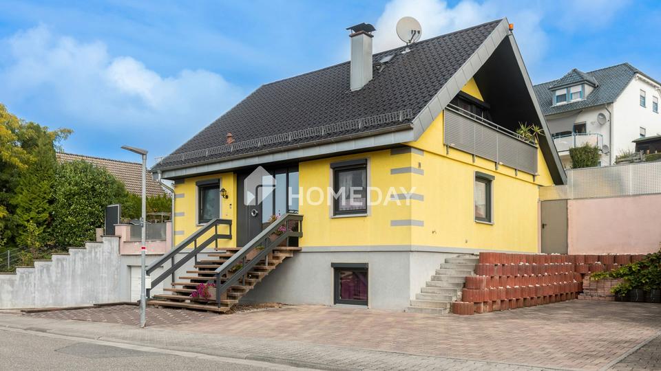 Familienidyll mit Wohlfühlcharakter – Einfamilienhaus mit Pool und Sauna in Sinsheim-Steinsfurt – Bild 3