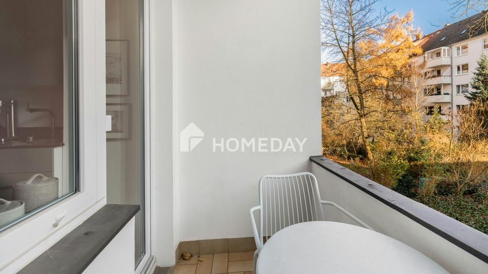 Stilvoll, zentral & bezugsfrei: Sanierte 2-Zimmer-Wohnung mit Loggia in der Südstadt – Bild 7