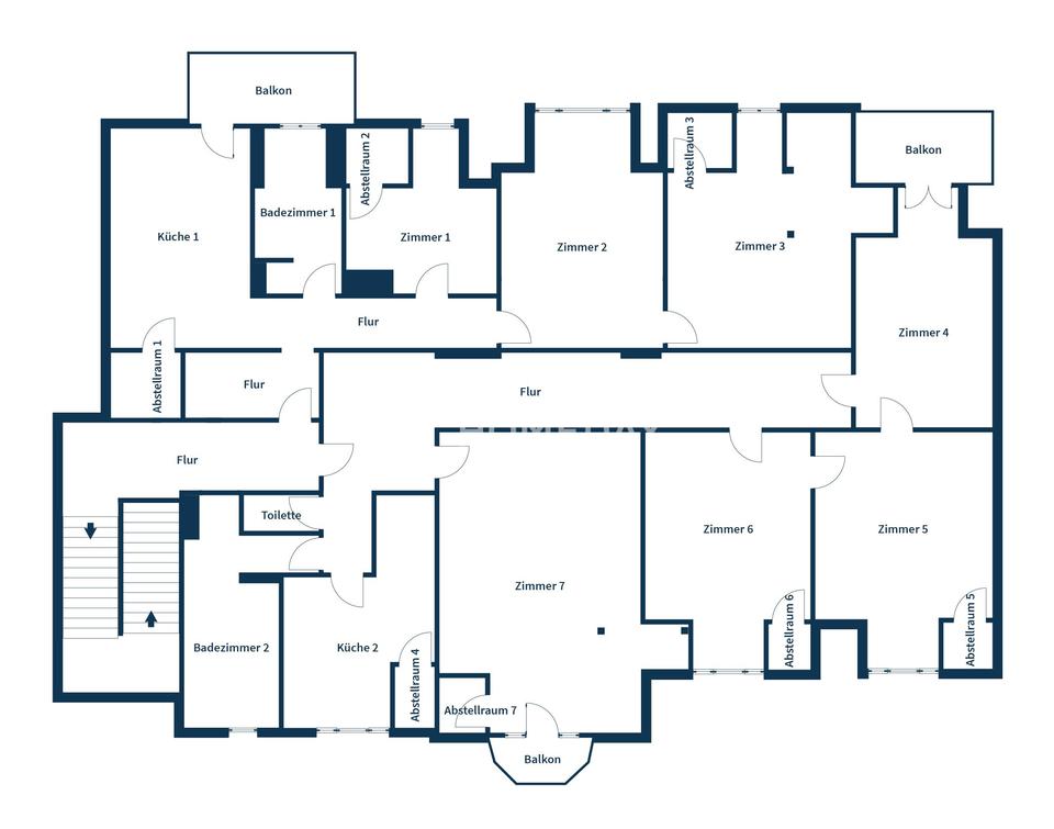 Attraktives Renditeobjekt in denkmalgeschützter Stadtvilla mit vermieteten Wohn‑& Gewerbeeinheiten – Bild 12