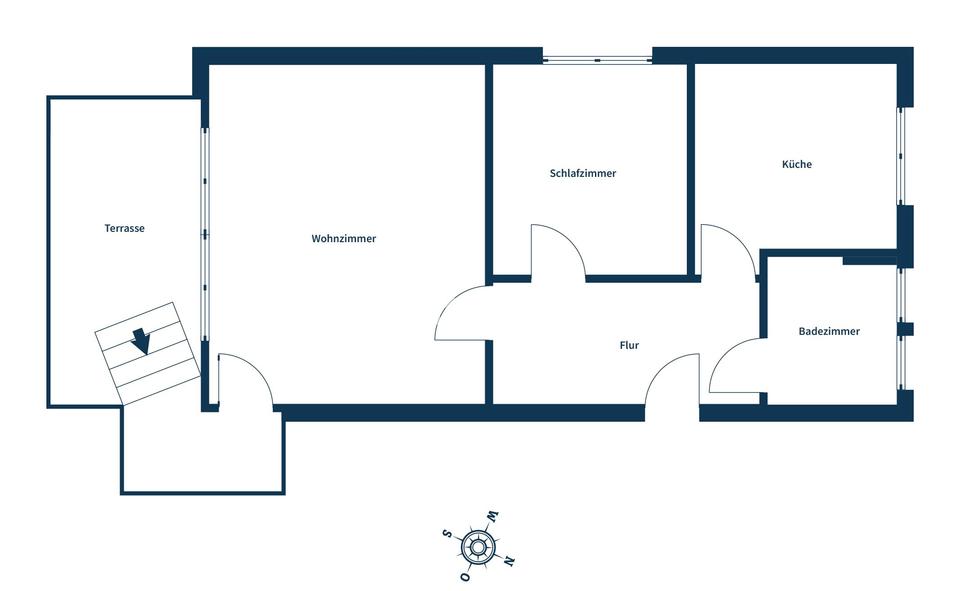 Helle, modernisierte Wohnung mit durchdachtem Grundriss und gepflegtem Umfeld – Bild 14