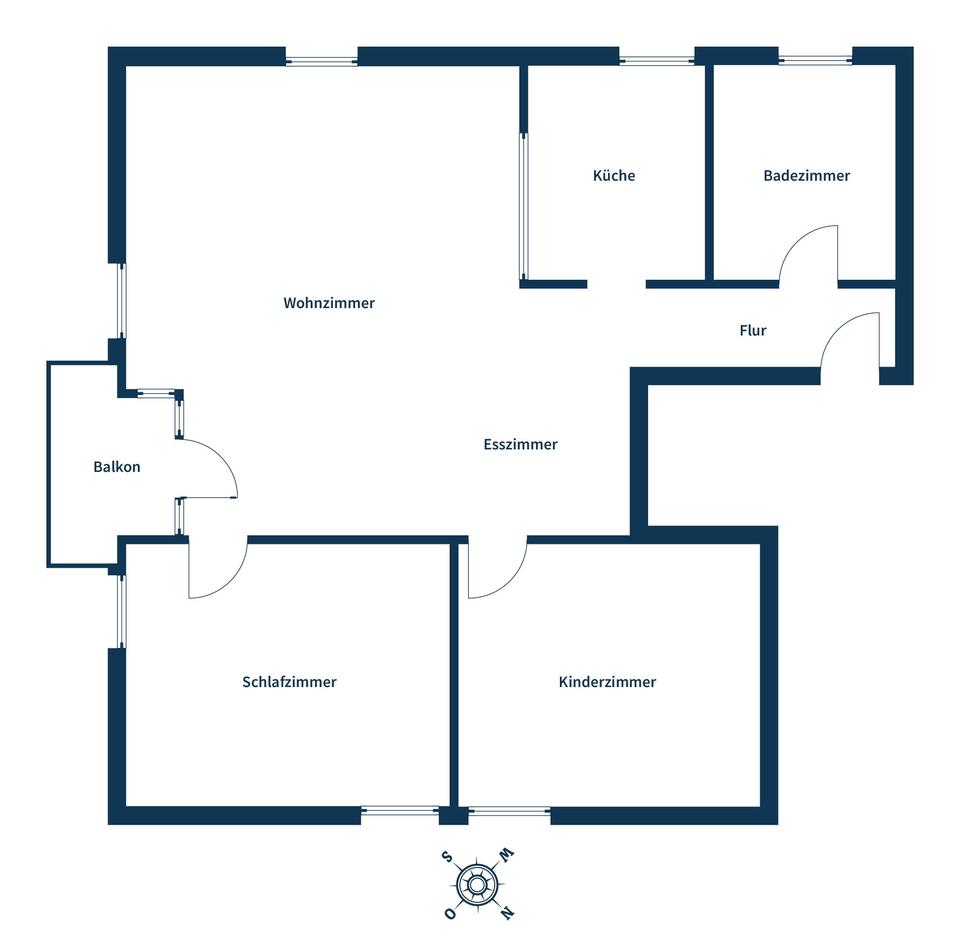 Moderne Dachgeschosswohnung mit Balkon, Einbauküche und Stellplatz – Bild 16