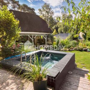 Elegantes Zuhause mit Gartenparadies - 4 Zimmer, zwei Terrassen, Garten, Kamin, Pool und Carport