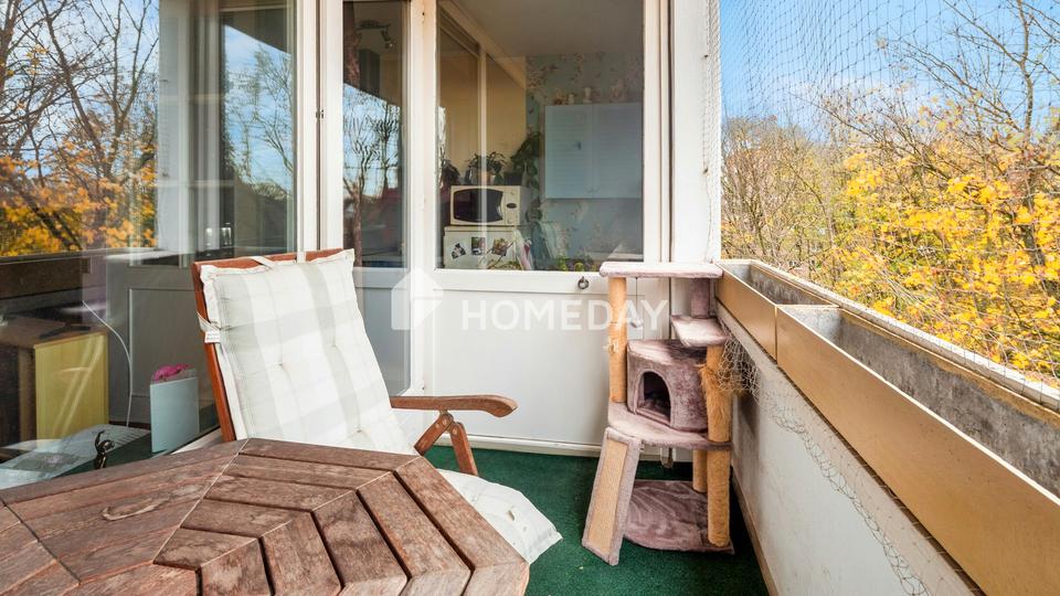 Gepflegtes 1-Zimmer-Apartment mit Loggia, Stellplatz und Aufzug - für Kapitalanleger – Bild 7