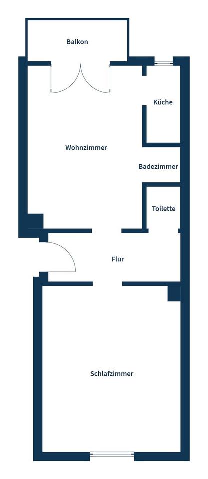 Ruhig gelegene 1-Zimmer-Wohnung im Zentrum von Herne – Bild 6