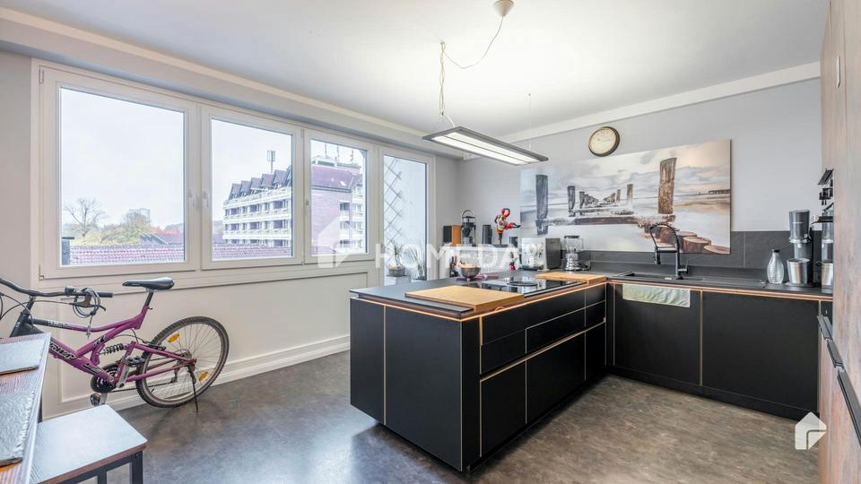 Erbbau: Maisonette Wohnung - Designer EBK, Sauna, 2 Balkone und Möglichkeit auf einen Privataufzug – Bild 8