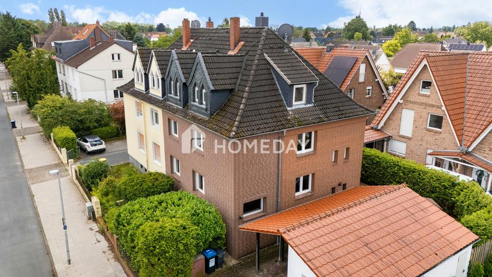 Saniertes, leerstehendes 3-Familien-/Mehrgenerationenhaus in Bothfeld mit Keller