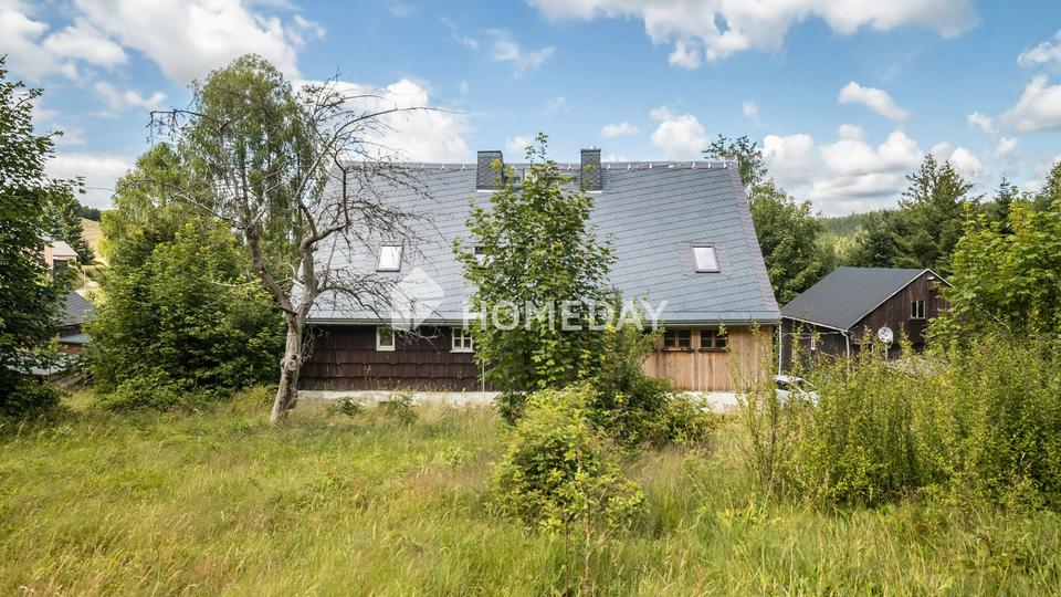 Denkmalgeschütztes Bauernhaus mit Scheune und Entwicklungspotenzial in idyllischer Lage