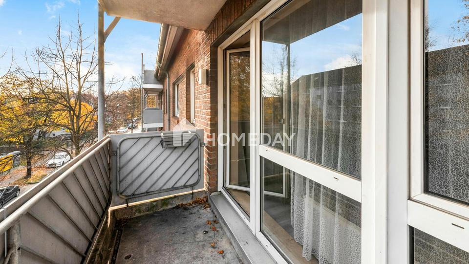 Roter Backstein trifft Morgensonne – helle 2-Zimmer-Wohnung mit Balkon – Bild 11