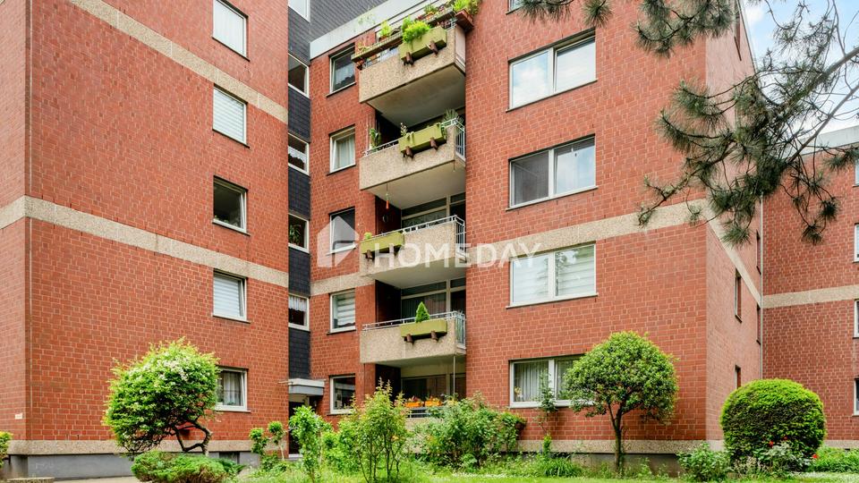 Gemütliche 2-Zimmer-Wohnung mit großem Balkon und Tiefgarage in ruhiger Lage – Bild 3