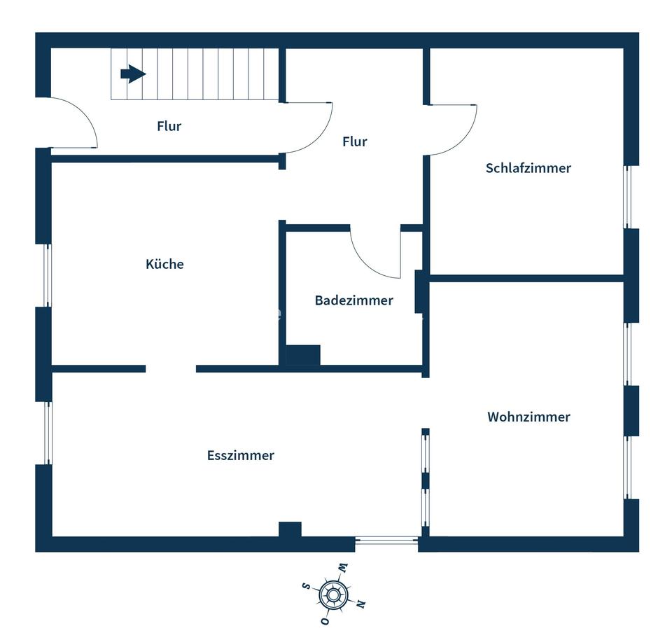 Gepflegtes 3-Familienhaus mit möblierten Einheiten und Terrasse mit Neckarblick – Bild 19