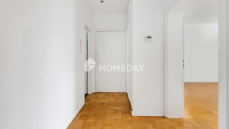 Sanierte Drei-Zimmer-Wohnung mit Balkon, Einbauküche und Keller – Bild 8