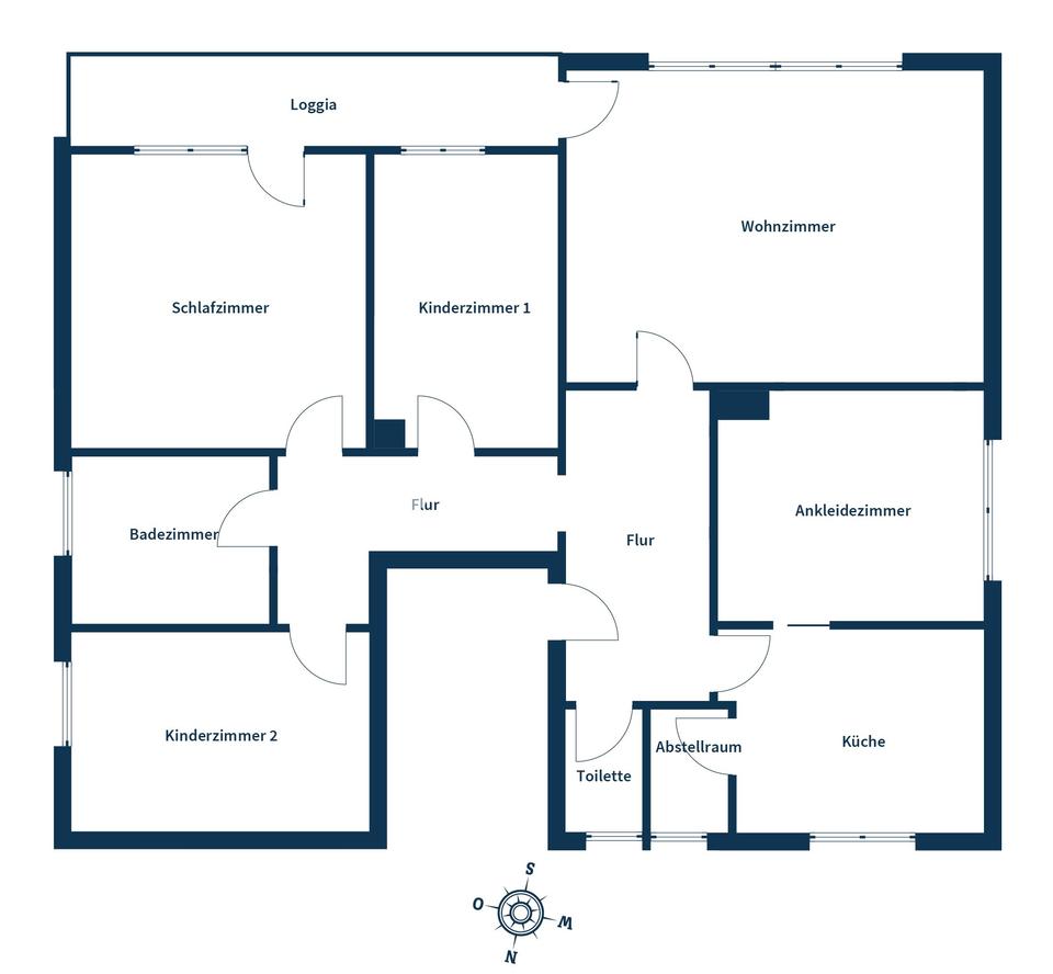 Großzügige, lichtdurchflutete Wohnung mit durchdachtem Wohnkonzept – Bild 16