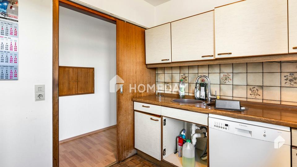 Panoramablick auf Frankfurt - modern geschnittene 3-Zimmer-Wohnung mit Südbalkon – Bild 11