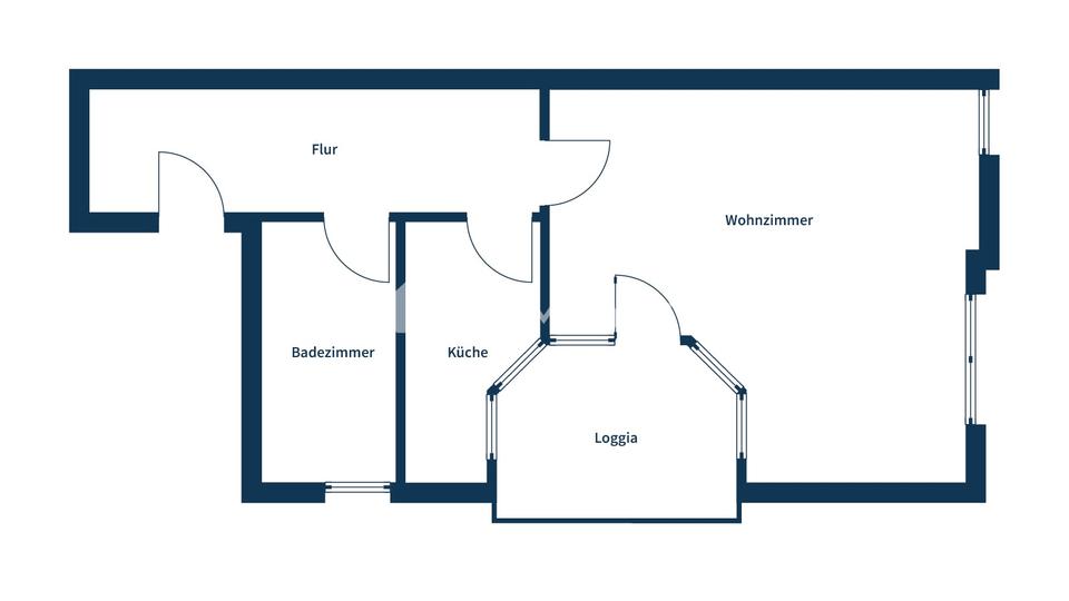Dachgeschosswohnung mit Loggia und Stellplatz in gepflegter Wohnanlage – Bild 6
