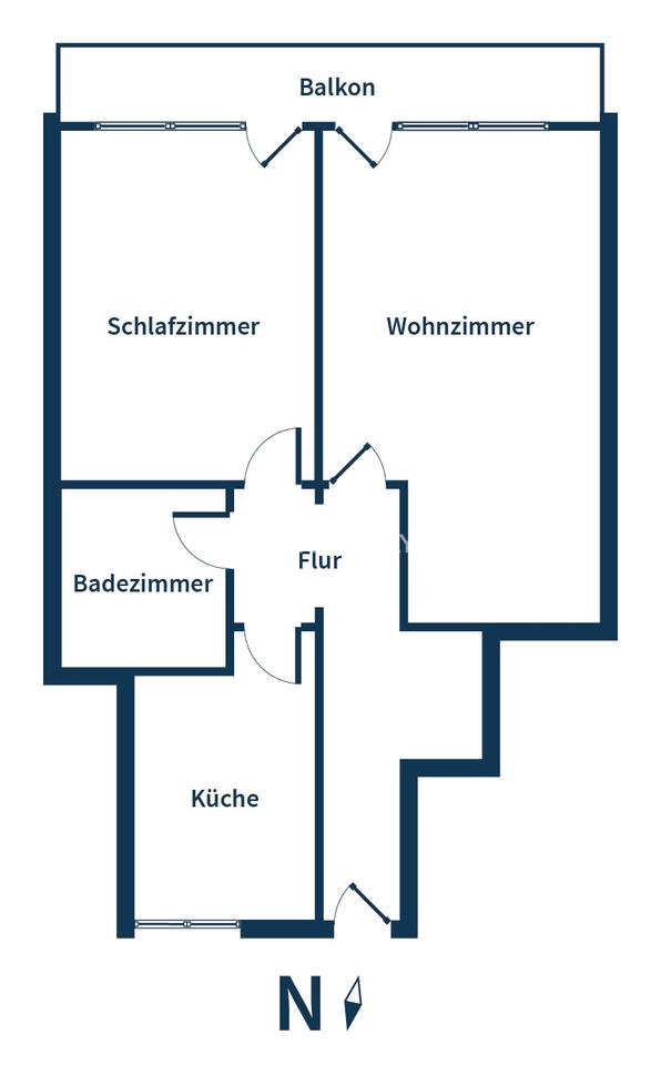 Helle 2-Zimmer-Wohnung mit Balkon und Aufzug in gepflegter Wohnlage von Eschborn – Bild 12