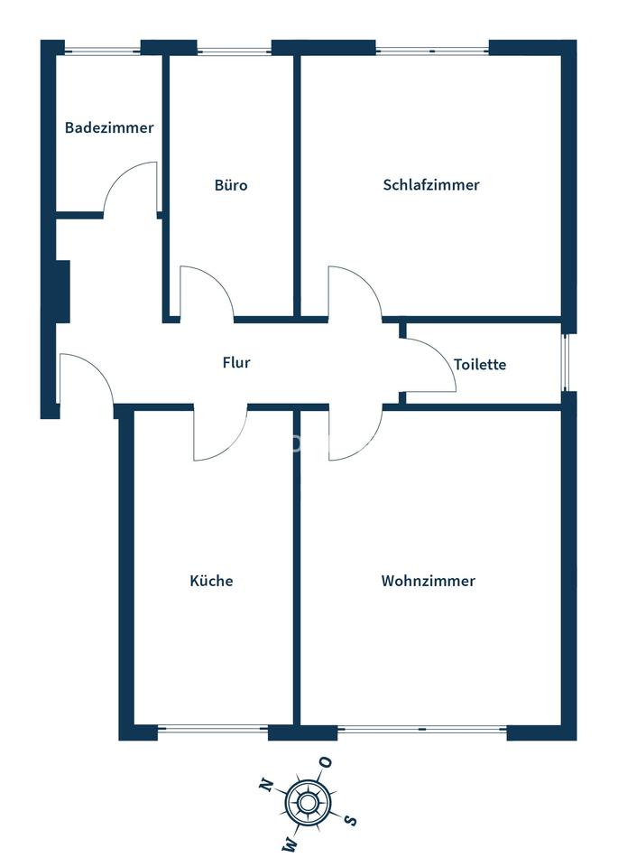 Attraktive 3-Zimmer-Erdgeschosswohnung mit Keller und Garage – Bild 10