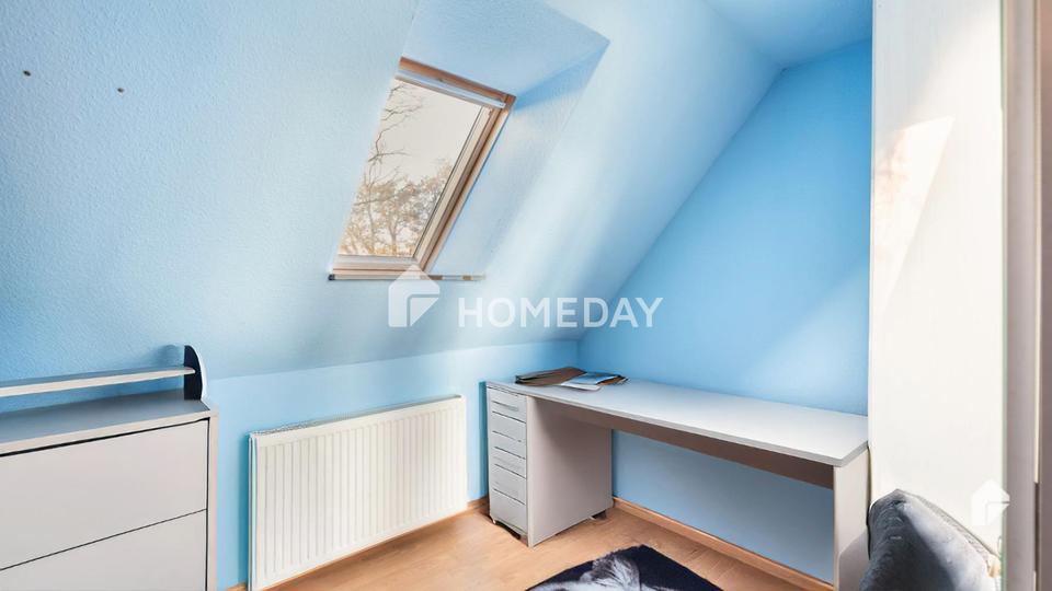 Am Feldrand und idyllisch gelegen: DHH mit Südterrasse, EBK + Carport | Gepflegt | Großes Grundstück – Bild 9