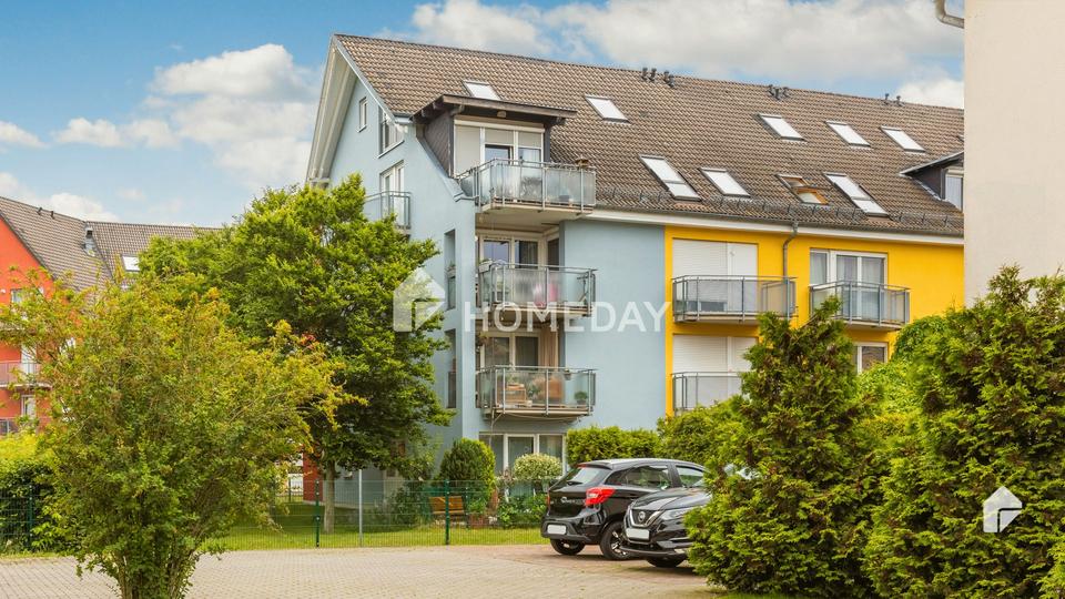 Gemütliche 1,5-Zimmer-Wohnung mit Balkon und Einbauküche in grüner Wohnanlage – Bild 5