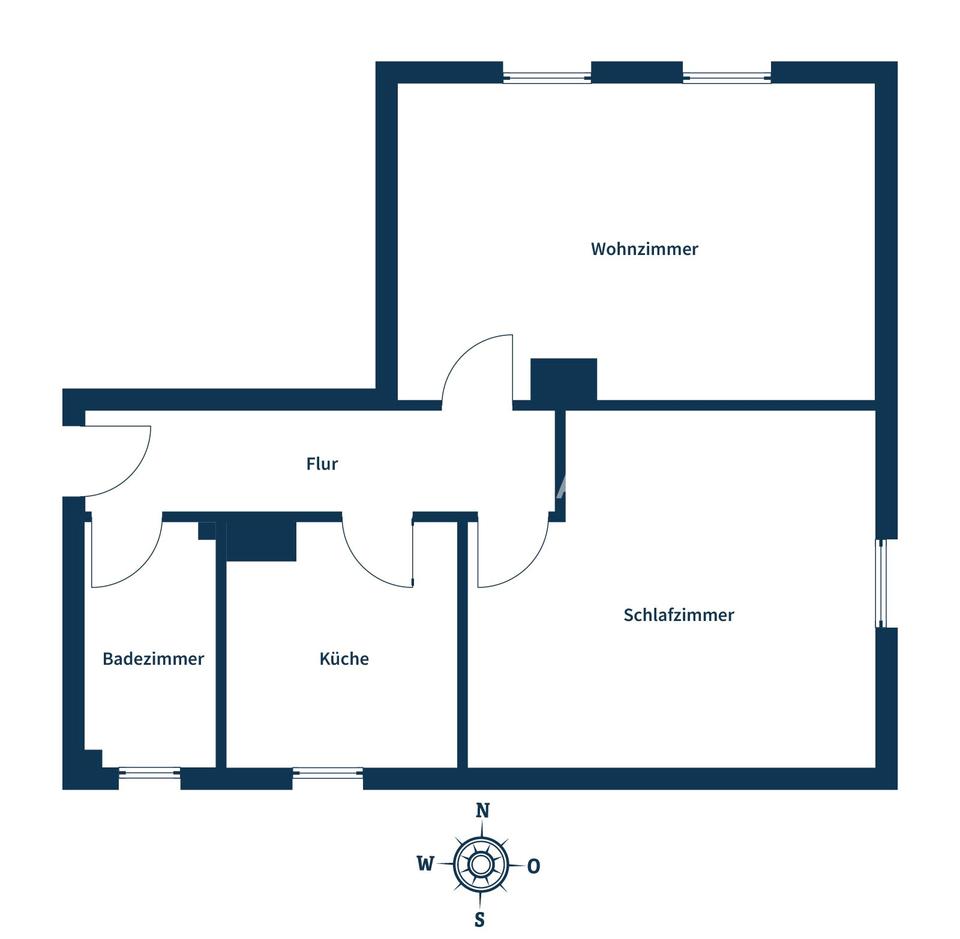 Ruhe, Licht und Komfort – Zwei Zimmer mit durchdachtem Grundriss – Bild 12