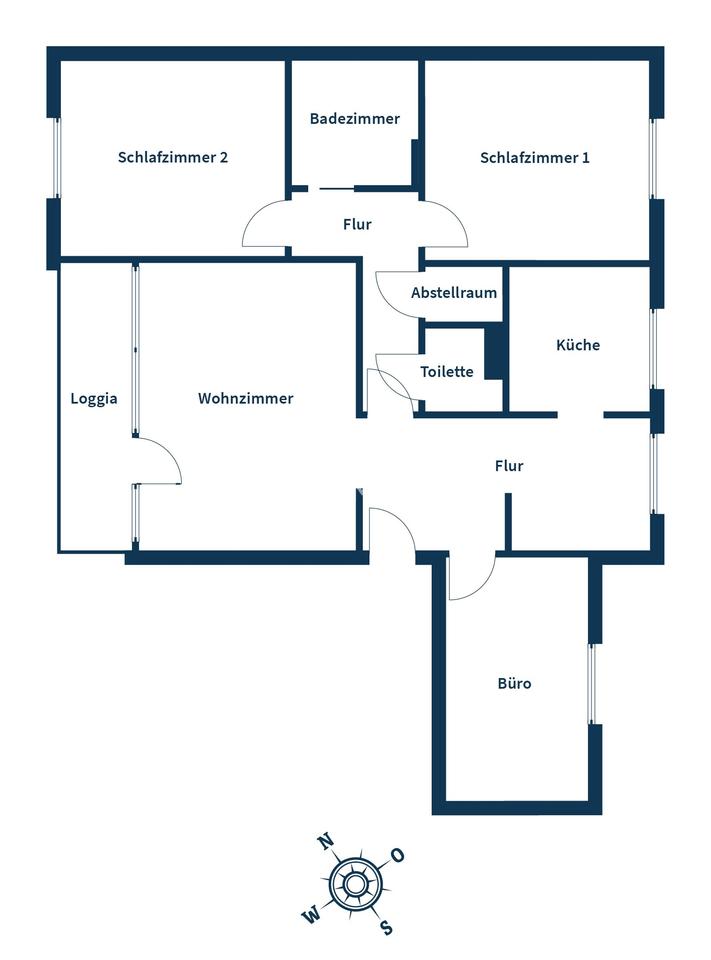 Platz für Ihre Pläne: Großzügige 4-Zimmer-Wohnung mit Aufzug und Panorama-Loggia – Bild 11