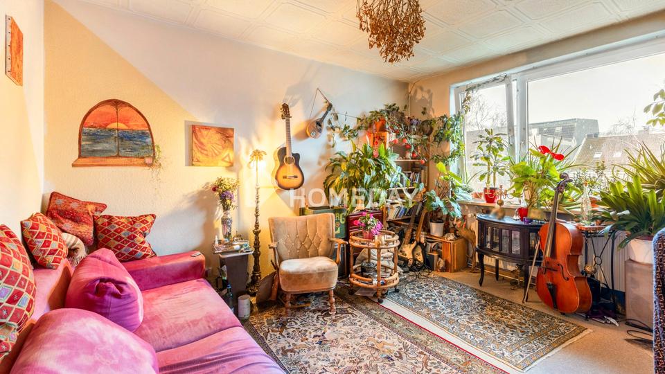 Zweizimmerwohnung mit klarer Raumaufteilung