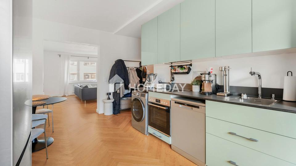 Stilvoll, zentral & bezugsfrei: Sanierte 2-Zimmer-Wohnung mit Loggia in der Südstadt – Bild 5