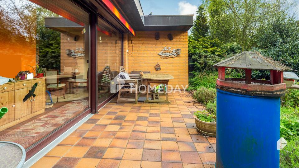Fast wie DHH: Schicke Maisonette mit SW-Terrasse, Wintergarten, 2 Bädern und Garten | Ruhige Lage – Bild 4