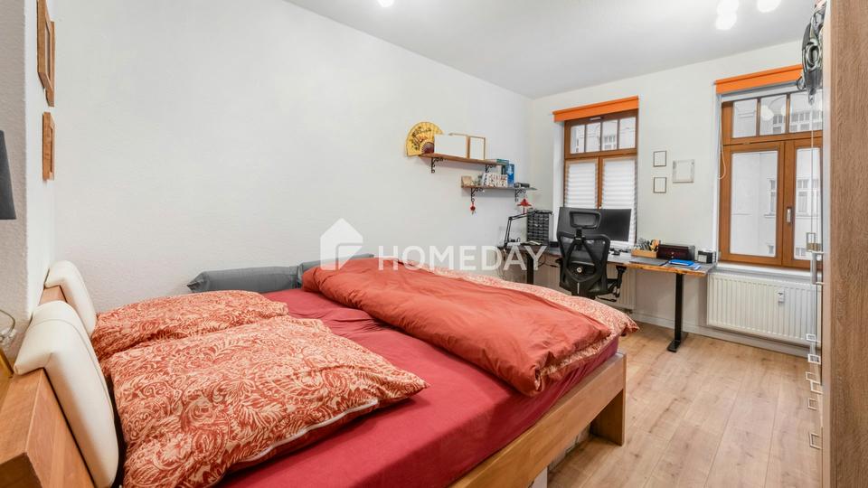 Sehr gepflegte 2-Zimmer-Wohnung im Jugendstil-Altbau mit Balkon und Keller – Bild 10