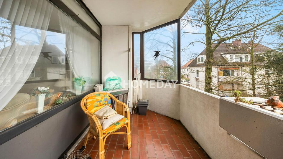 Geräumiger & heller Rohdiamant mit Parkblick: 3 Zimmer, Garage sowie Fahrstuhl | Eversten Holz – Bild 14