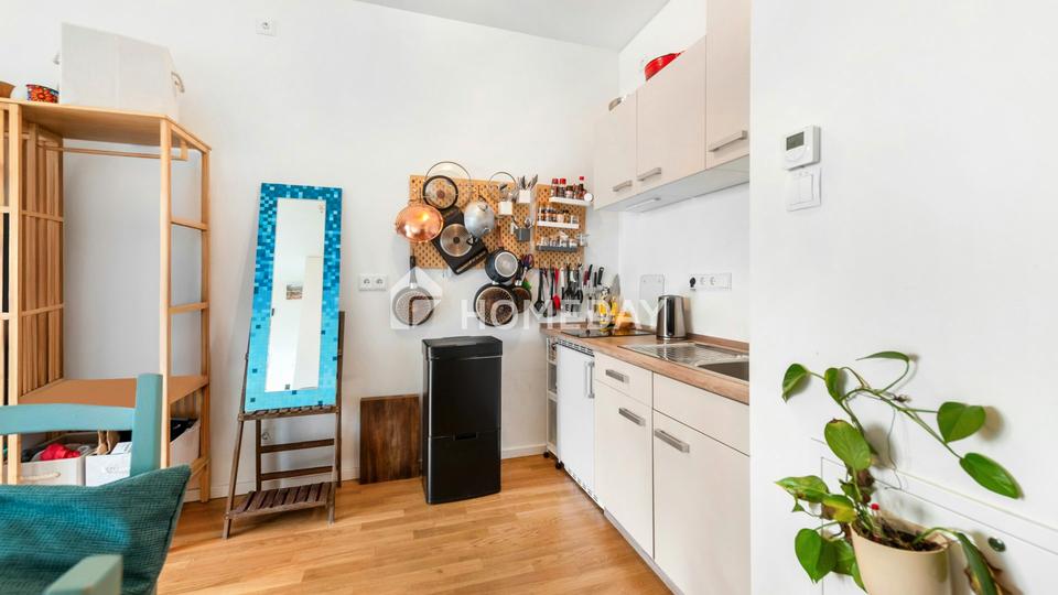 Neuwertige 1-Zimmer-Wohnung (BJ 2017) mit Terrasse, Einbauküche & Keller in Berlin-Neukölln – Bild 4