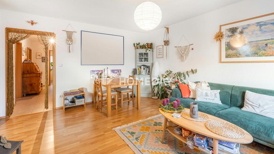 Charmante Maisonette mit Südbalkon, Dachgeschoss und Stellplatz in Neustadt – Bild 5