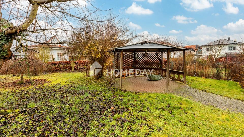 Ruhig gelegenes, vielseitig nutzbares Wohnhaus mit Garten, Pavillon und Stellplatz in Weckesheim – Bild 4