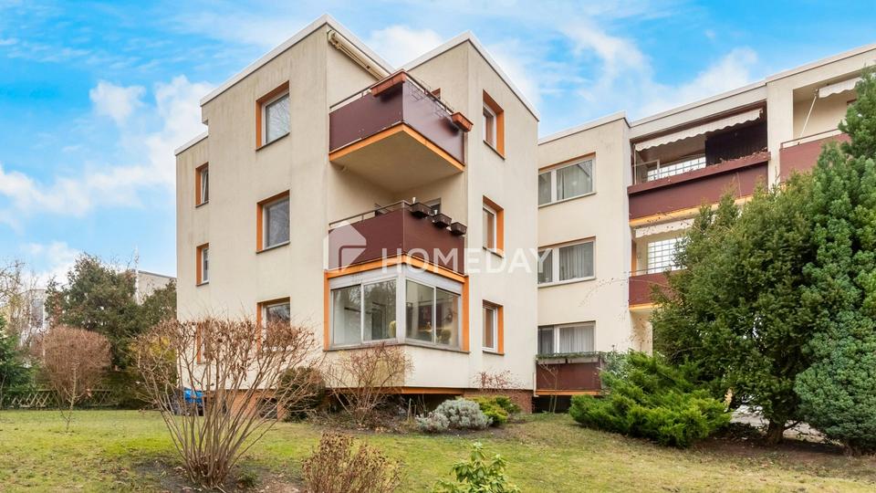 Attraktive 2-Zimmer-Wohnung mit Wintergarten in ruhiger Wohnanlage - sofort verfügbar