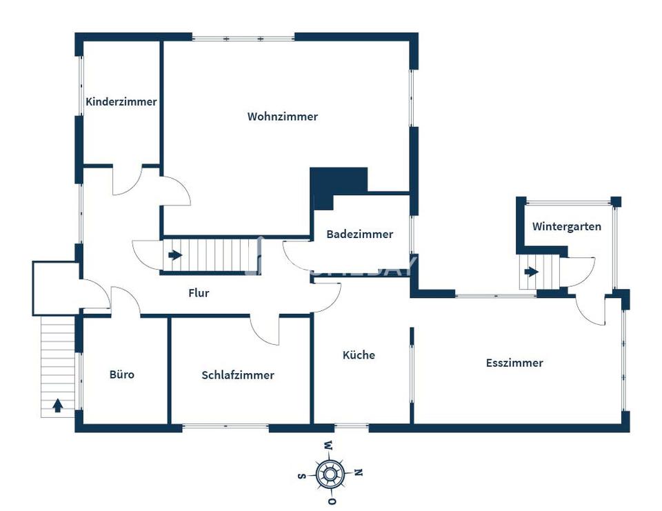 EFH mit viel Potenzial inkl. Baugrundstück und Einliegerwohnung – Bild 19
