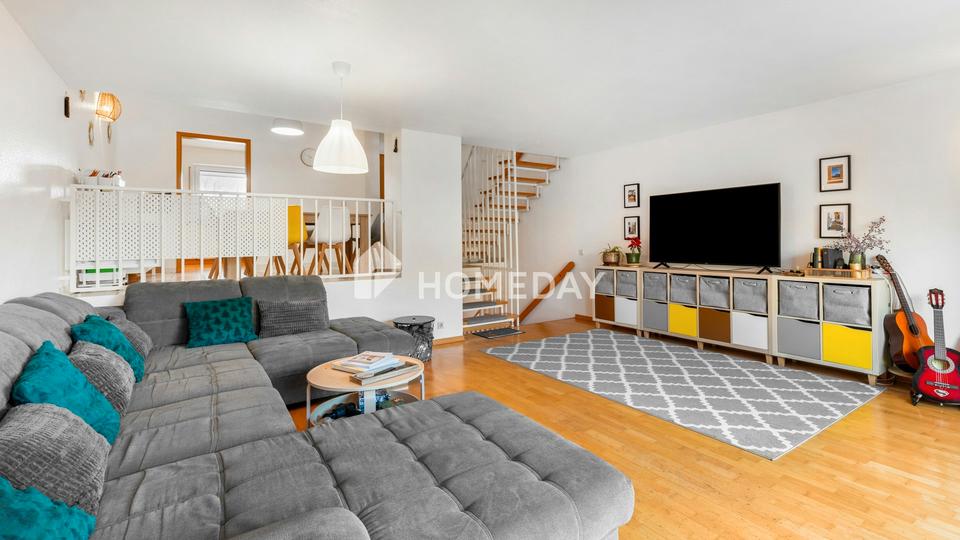 Langenhagen-Mitte: Gepflegtes Reihenhaus mit Stellplatz und Keller – ab Juli verfügbar