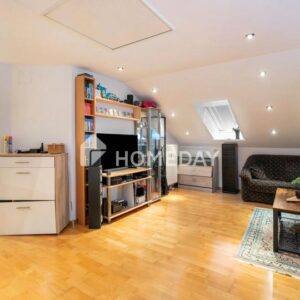 Gut vermietete 1,5-Zimmerwohnung mit offenem Wohnkonzept und Gartenmitnutzung