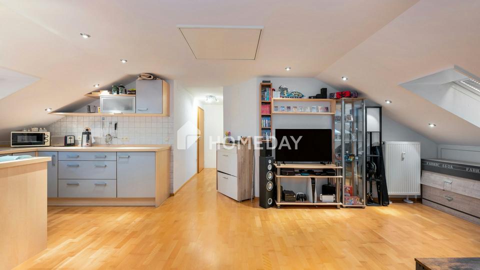 Gut vermietete 1,5-Zimmerwohnung mit offenem Wohnkonzept und Gartenmitnutzung – Bild 2