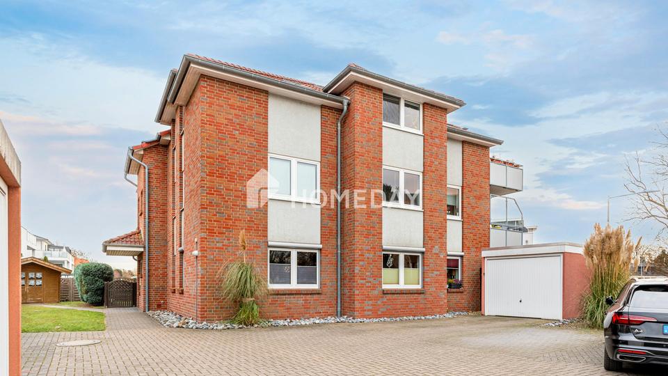 Charmante Maisonette mit Südbalkon, Dachgeschoss und Stellplatz in Neustadt