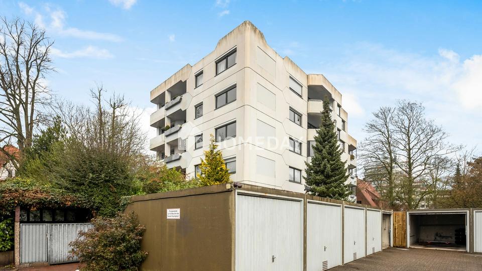 Geräumiger & heller Rohdiamant mit Parkblick: 3 Zimmer, Garage sowie Fahrstuhl | Eversten Holz – Bild 19