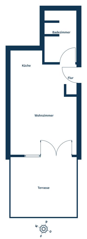 Neuwertige 1-Zimmer-Wohnung (BJ 2017) mit Terrasse, Einbauküche & Keller in Berlin-Neukölln – Bild 11