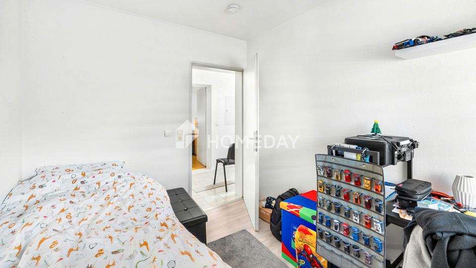 Vermietete 4-Zimmer-Erdgeschosswohnung mit zwei Balkonen und Stellplatz – Bild 15