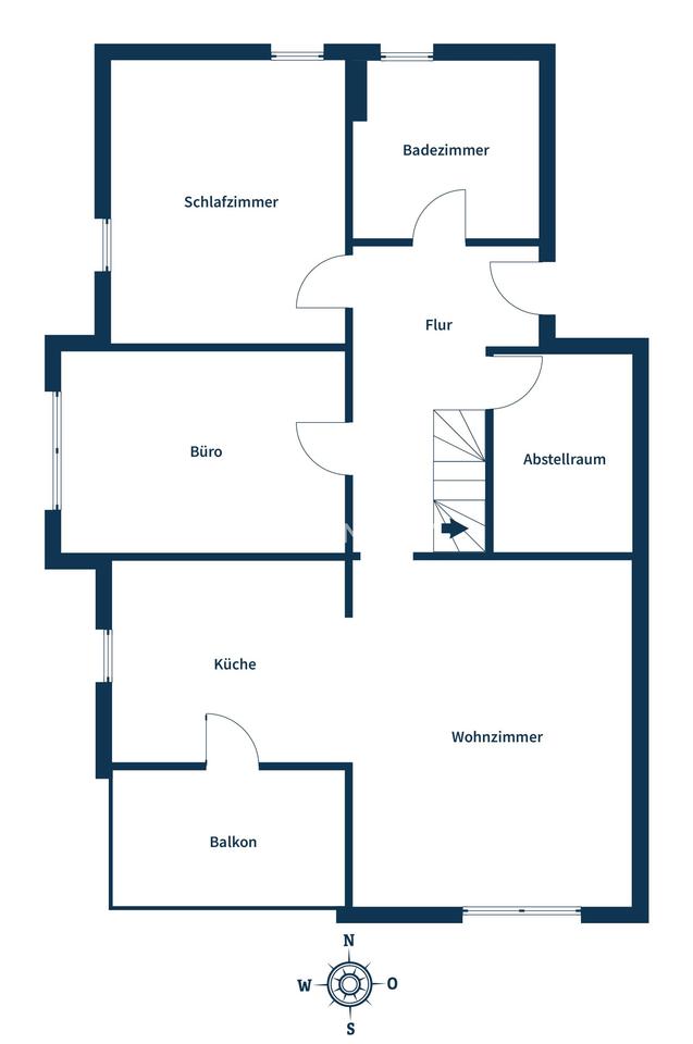 Charmante Maisonette mit Südbalkon, Dachgeschoss und Stellplatz in Neustadt – Bild 20