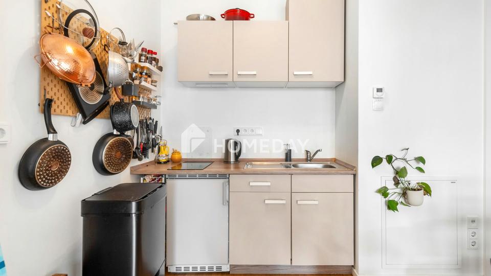 Neuwertige 1-Zimmer-Wohnung (BJ 2017) mit Terrasse, Einbauküche & Keller in Berlin-Neukölln – Bild 2